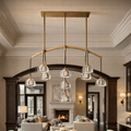 Hemispher Linear Chandelier - fovolighting
