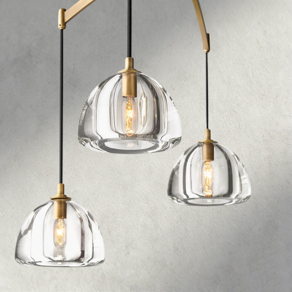 Hemispher Linear Chandelier - fovolighting