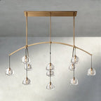Hemispher Linear Chandelier - fovolighting