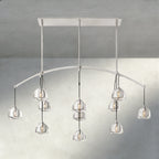 Hemispher Linear Chandelier - fovolighting