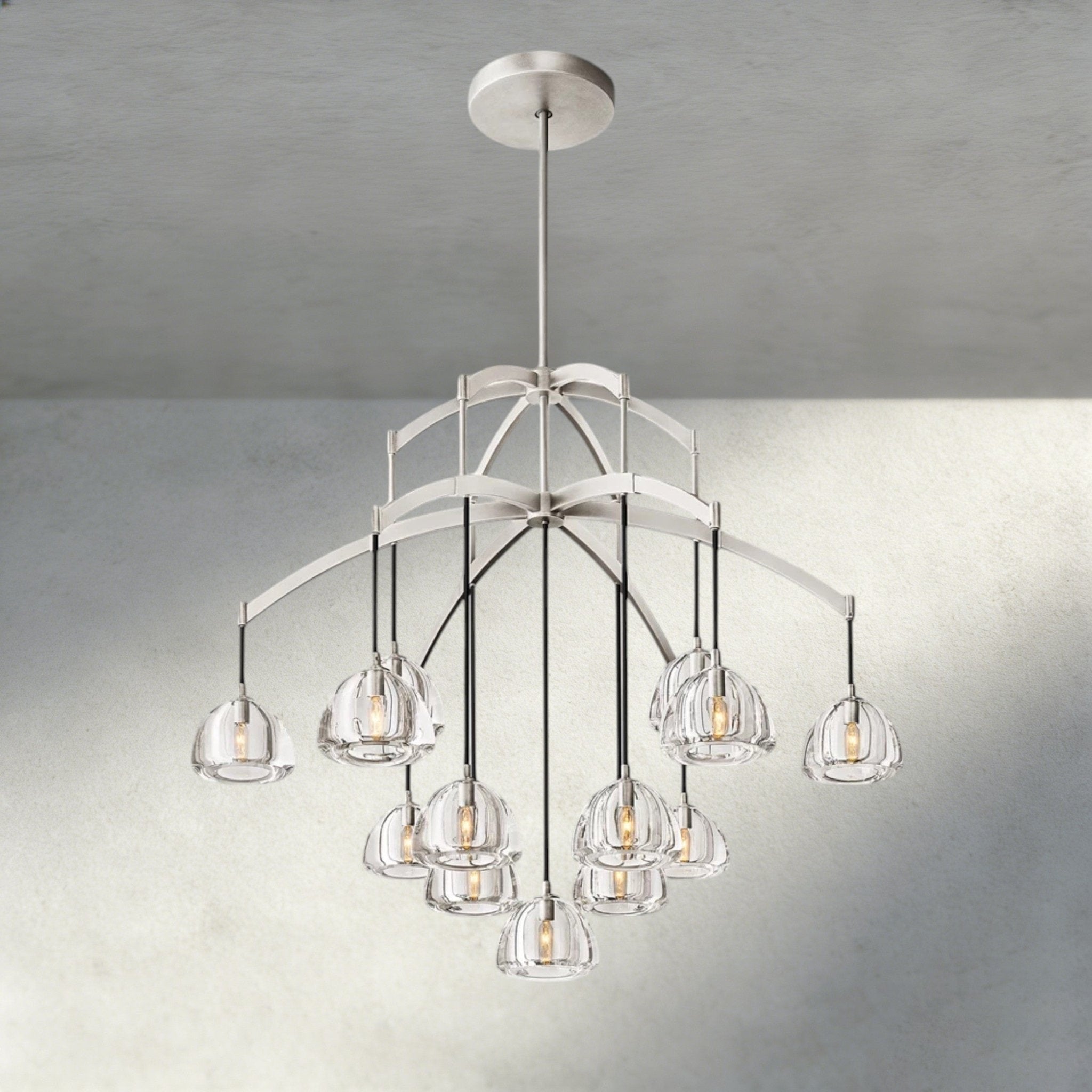 Hemispher Round Chandelier - fovolighting