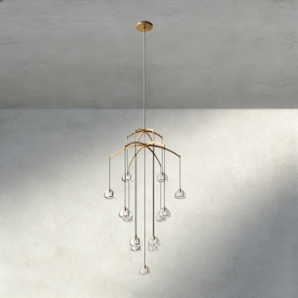 Hemispher Round Chandelier - fovolighting