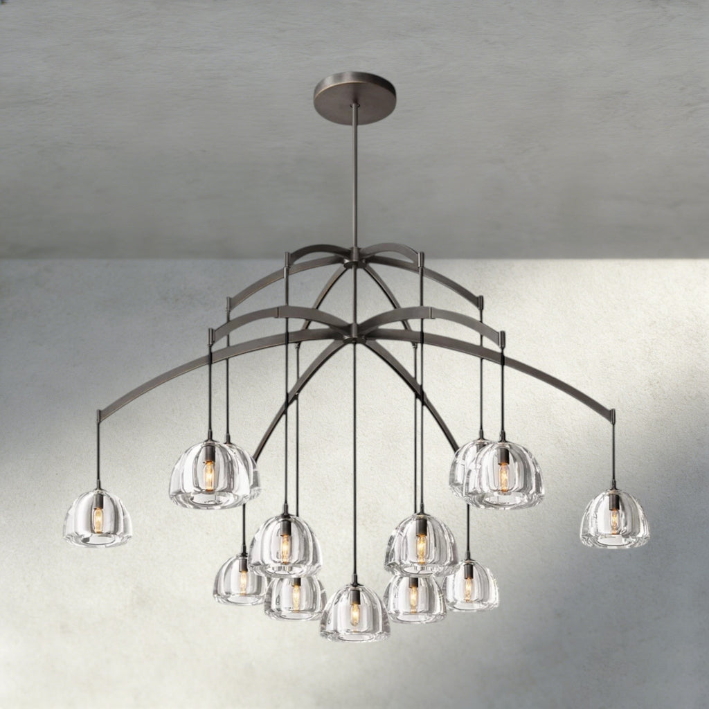 Hemispher Round Chandelier - fovolighting