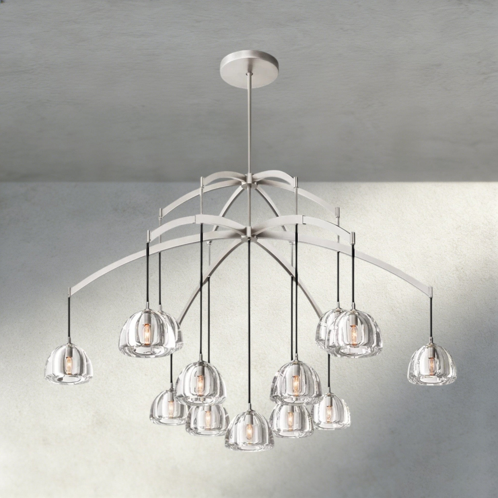 Hemispher Round Chandelier - fovolighting