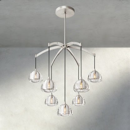 Hemispher Round Chandelier - fovolighting