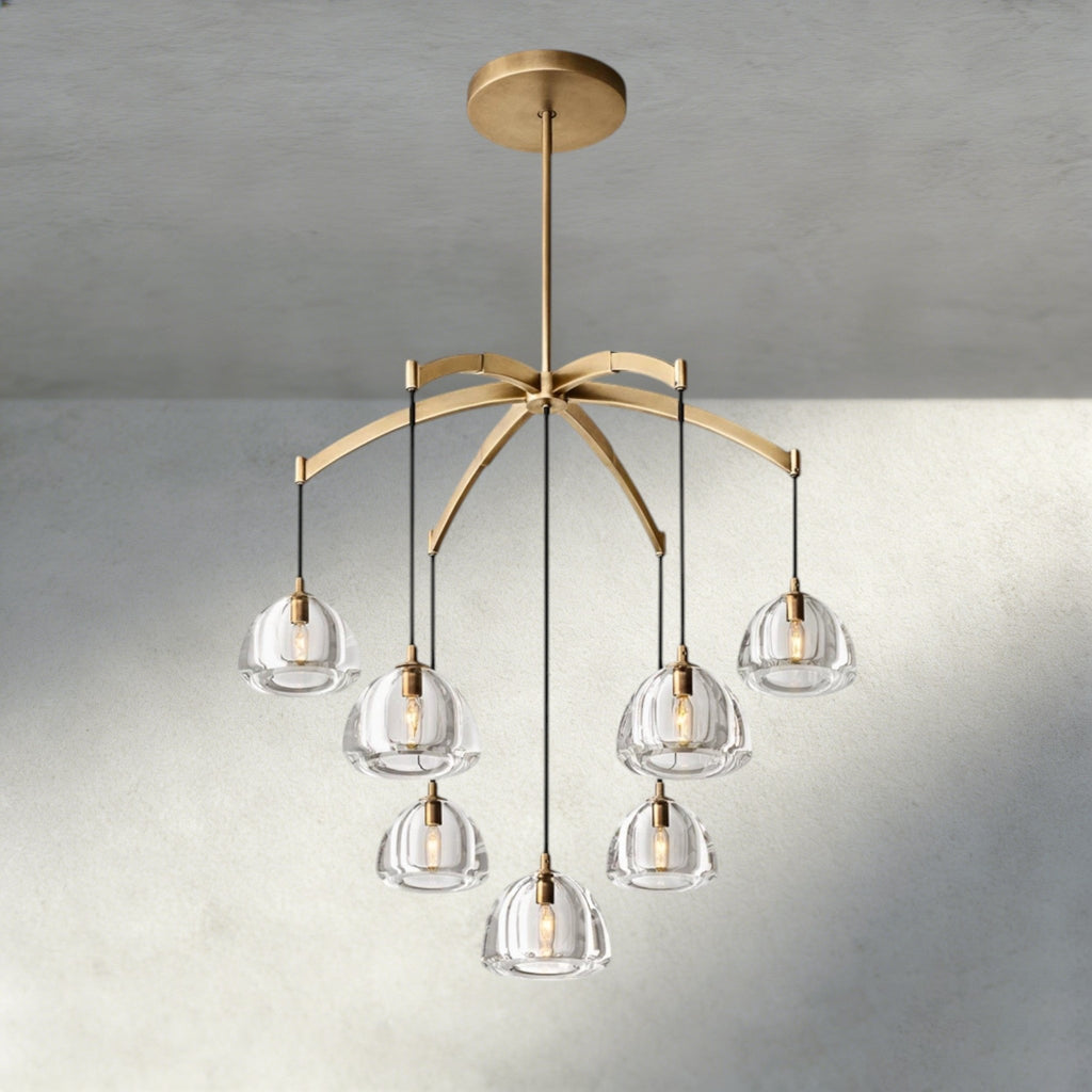 Hemispher Round Chandelier - fovolighting