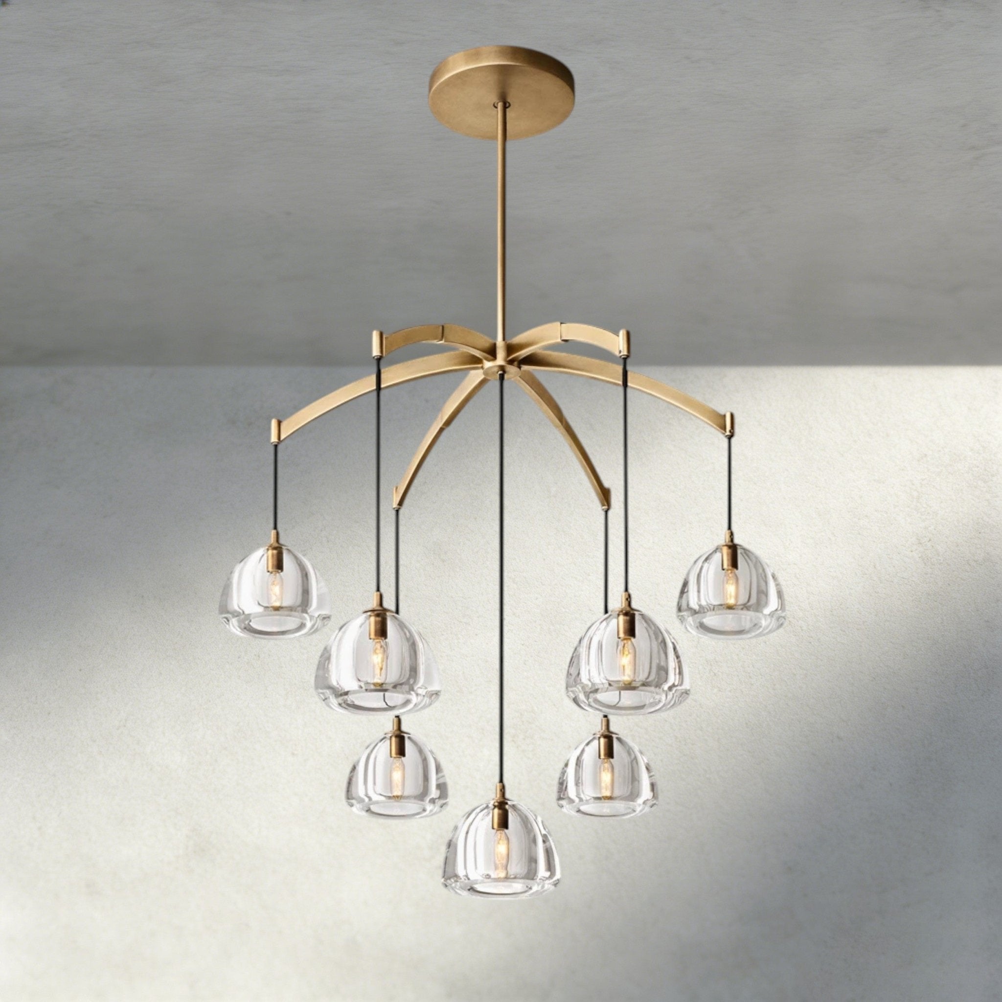Hemispher Round Chandelier - fovolighting
