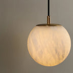 Horrin Marble Ball Wall Sconce - fovolighting