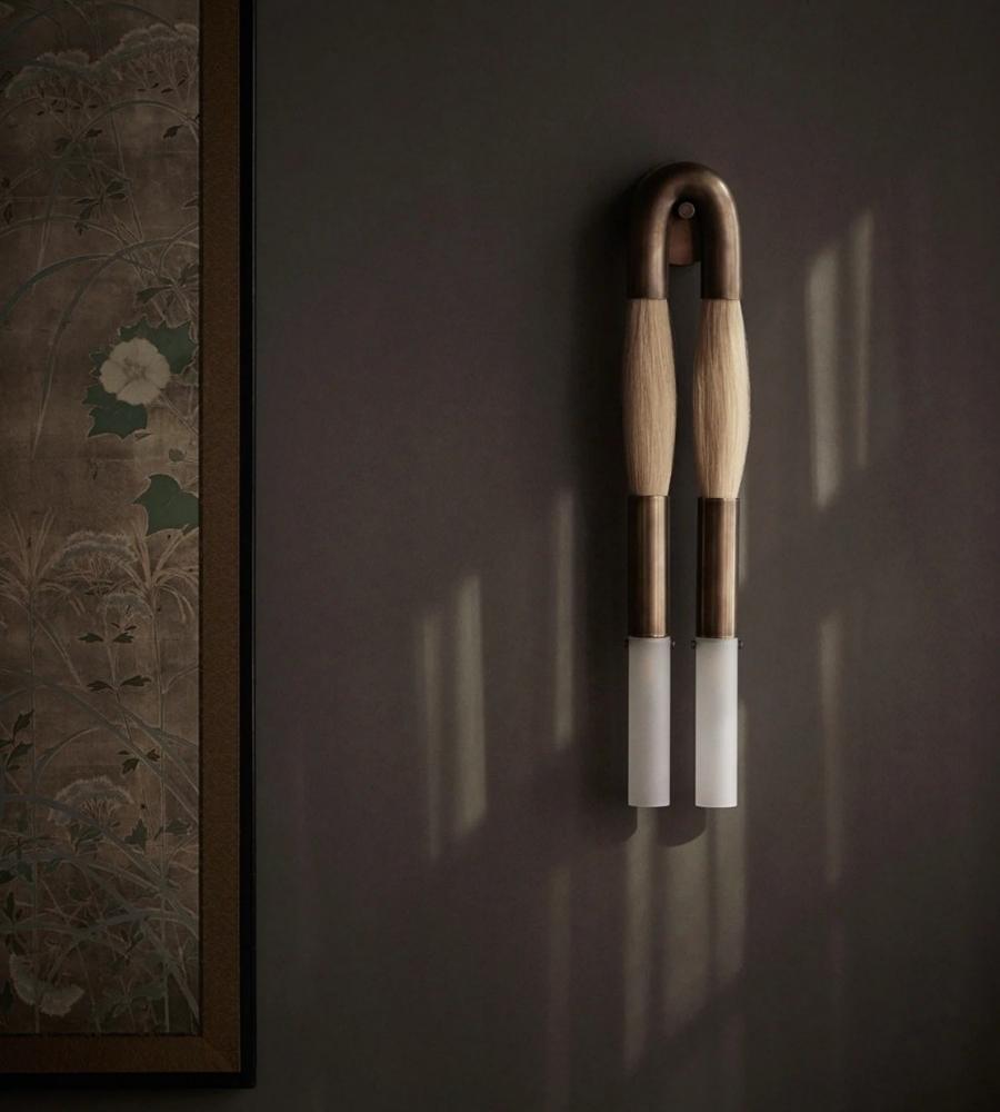 Horsehair Sconce - fovolighting
