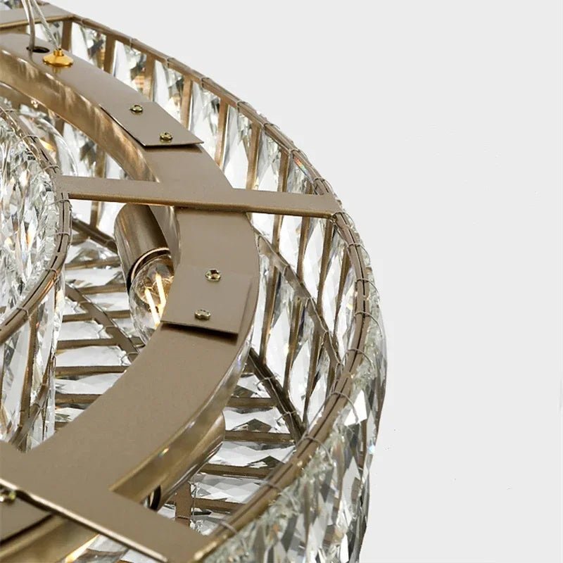 Hutton Crystal Chandelier - fovolighting