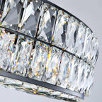 Hutton Crystal Modern Chandelier - fovolighting