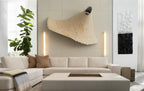 Venus Modern Linear Alabaster Wall Sconce 3"4.7"