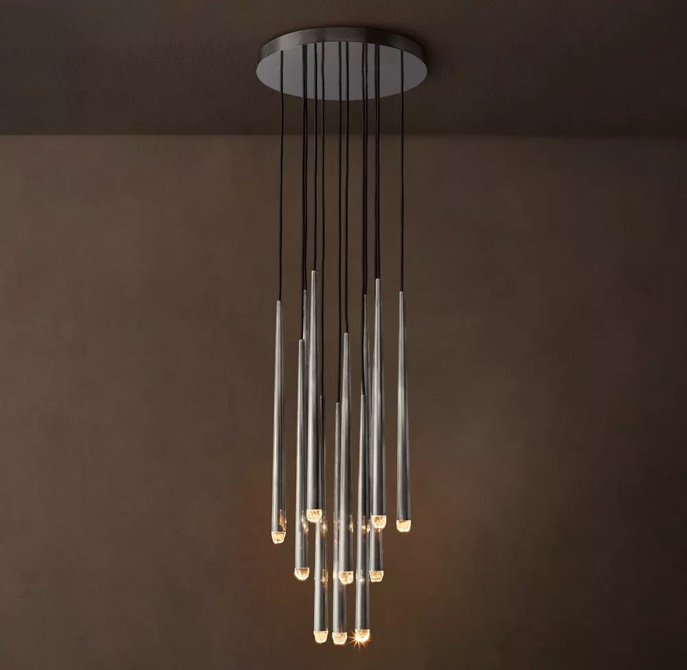 Aqaitaiva Round Chandelier 18", 24", 30", 48"