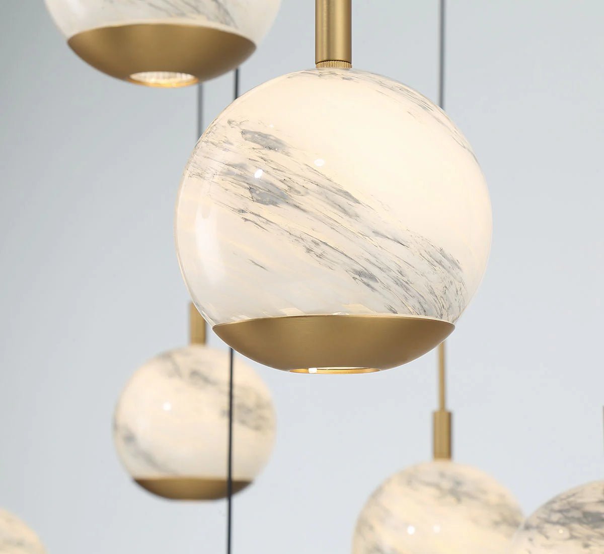 Kimma Round LED Pendant - fovolighting