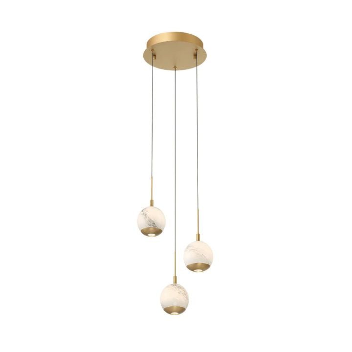 Kimma Round LED Pendant - fovolighting
