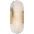 Brixton Melange Elongated Alabaster Wall Sconce 10"
