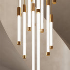 La Barra Staircase Chandelier for Foyer - fovolighting