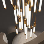 La Barra Staircase Chandelier for Foyer - fovolighting