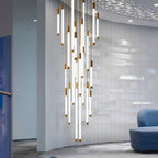La Barra Staircase Chandelier for Foyer - fovolighting
