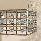 La Cage Rectangular Chandelier - fovolighting