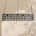 La Cage Rectangular Chandelier - fovolighting