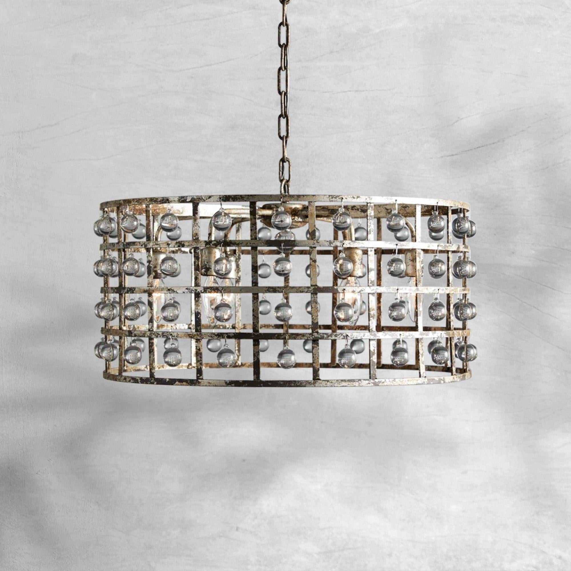 La Cage Round Chandelier 6/8/12 Light - fovolighting