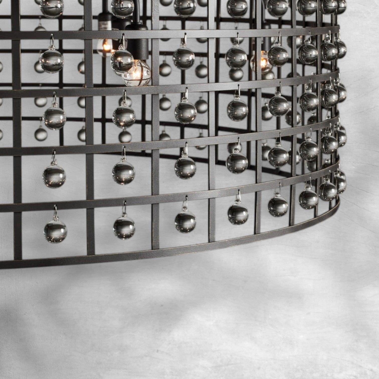 La Cage Round Chandelier 6/8/12 Light - fovolighting