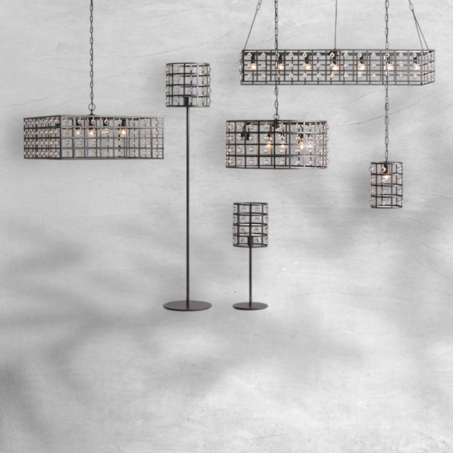 La Cage Round Chandelier 6/8/12 Light - fovolighting