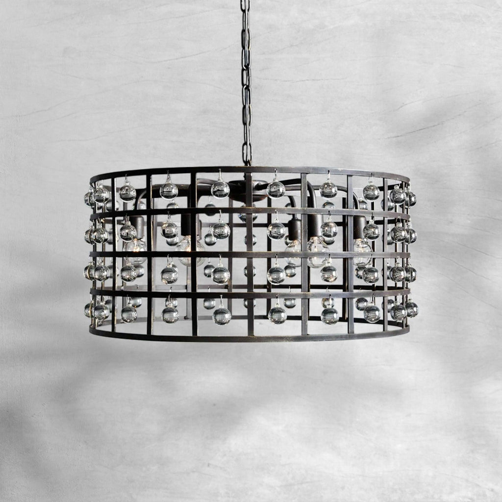 La Cage Round Chandelier 6/8/12 Light - fovolighting