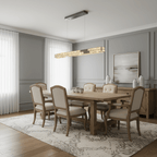 Langley Crystal Dining Room Chandelier - fovolighting