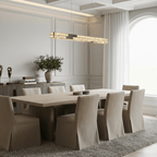 Langley Crystal Dining Room Chandelier - fovolighting