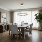 Langley Crystal Ring Chandelier - fovolighting