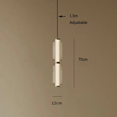Lareno Glass Pendant Light - fovolighting