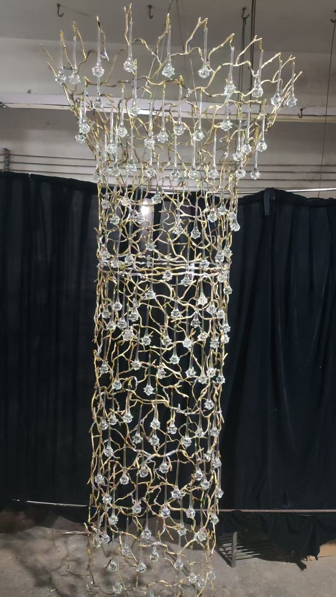Large Branch Chandelier For High Ceiling - fovolighting