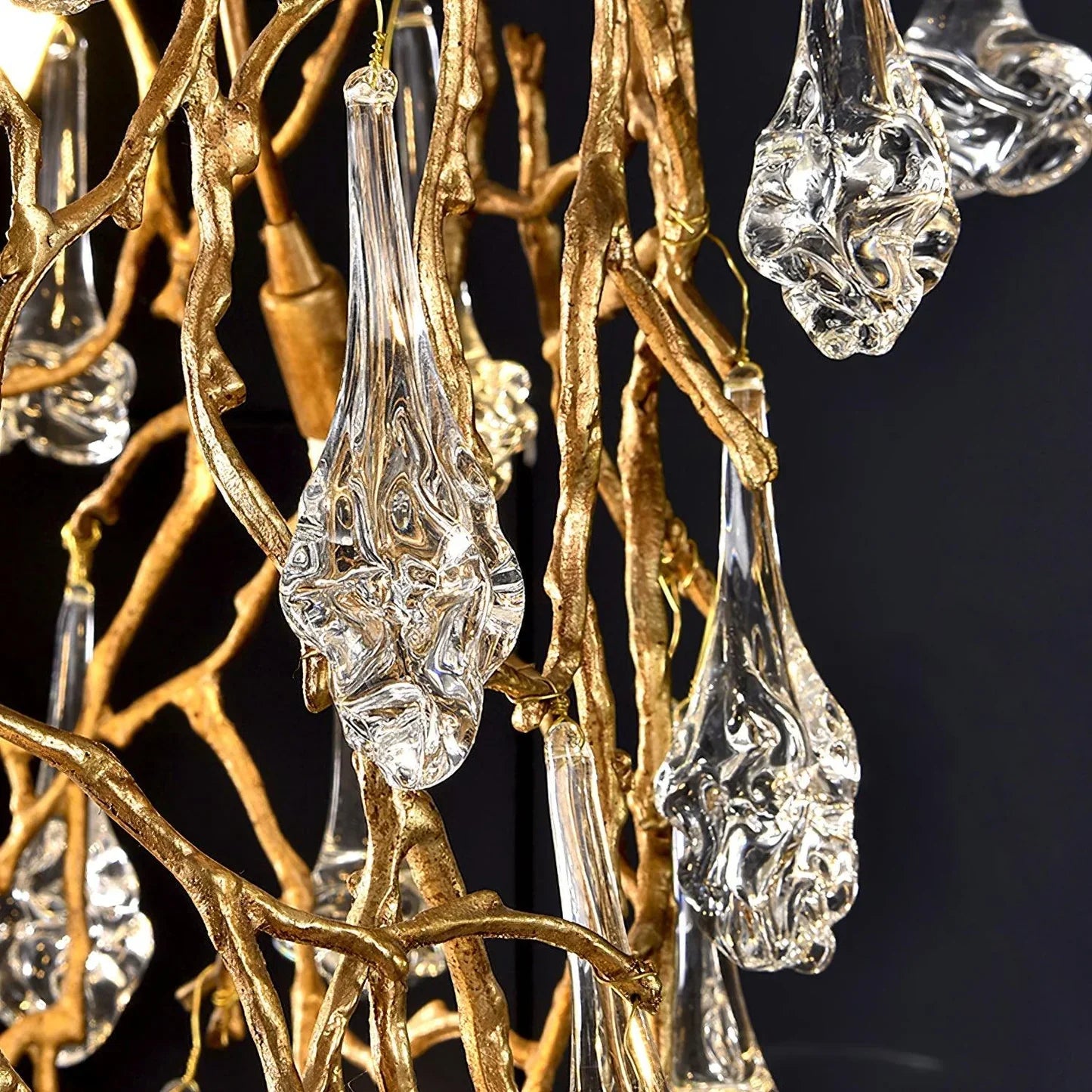 Large Branch Chandelier For High Ceiling - fovolighting