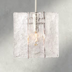 Lattlcy Clear Glass Pendant - fovolighting