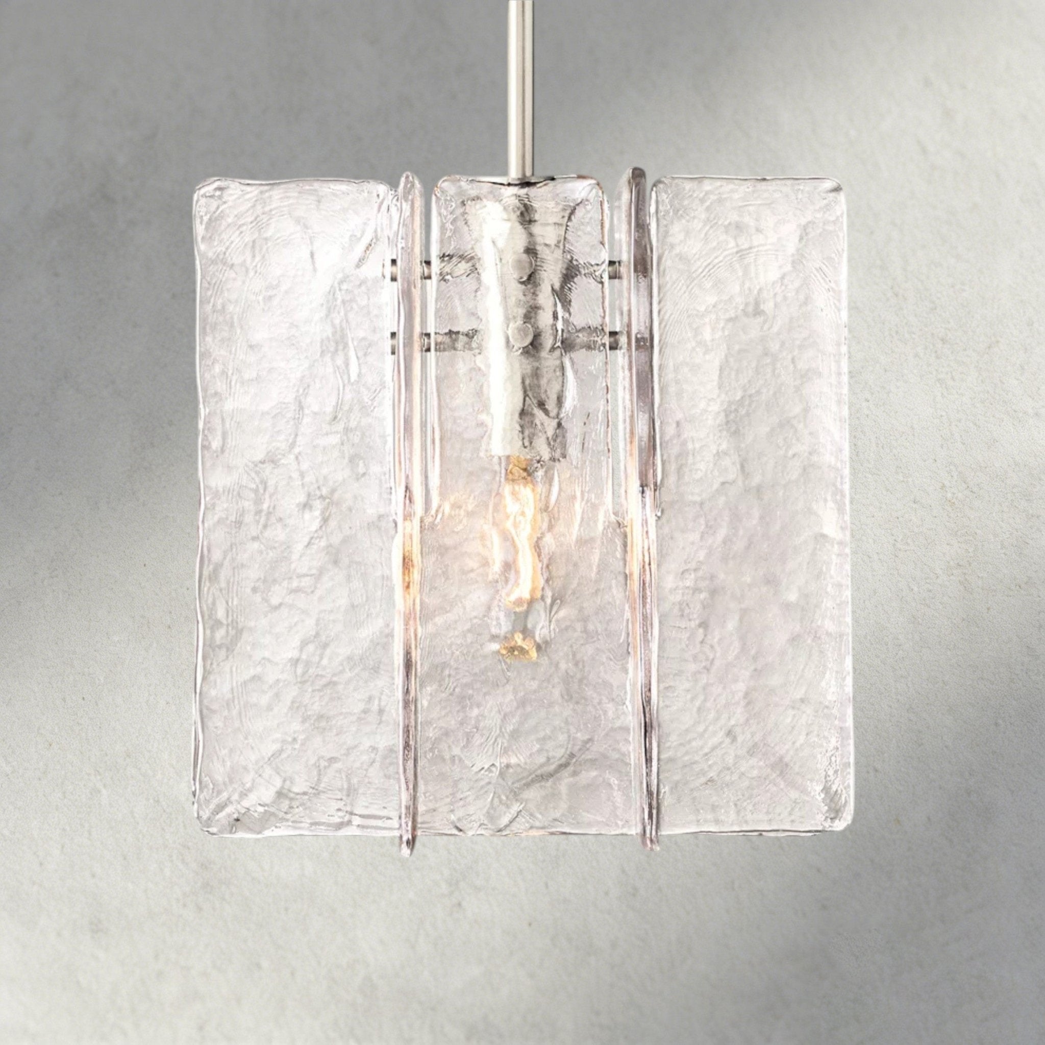 Lattlcy Clear Glass Pendant - fovolighting