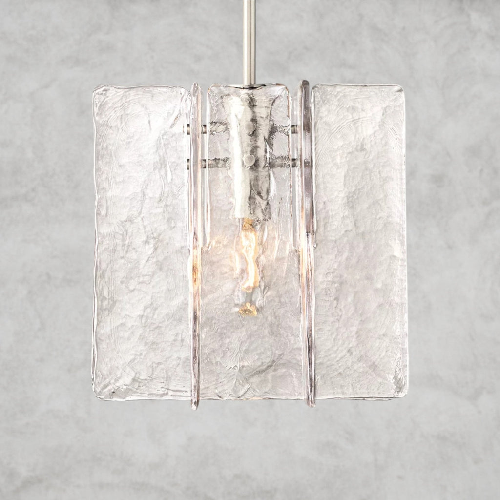 Lattlcy Clear Glass Pendant - fovolighting