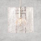 Lattlcy Clear Glass Pendant - fovolighting