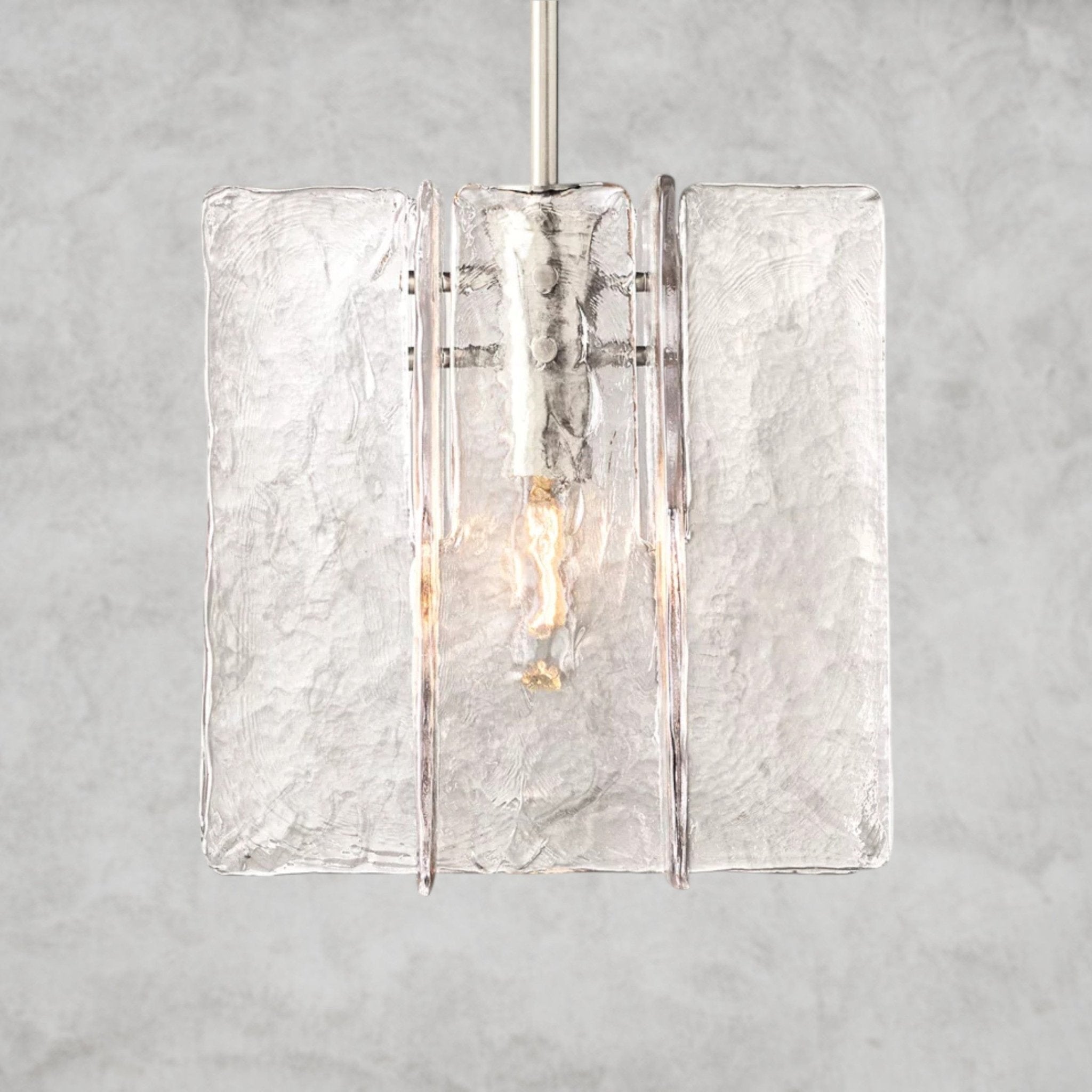 Lattlcy Clear Glass Pendant - fovolighting