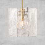 Lattlcy Clear Glass Pendant - fovolighting