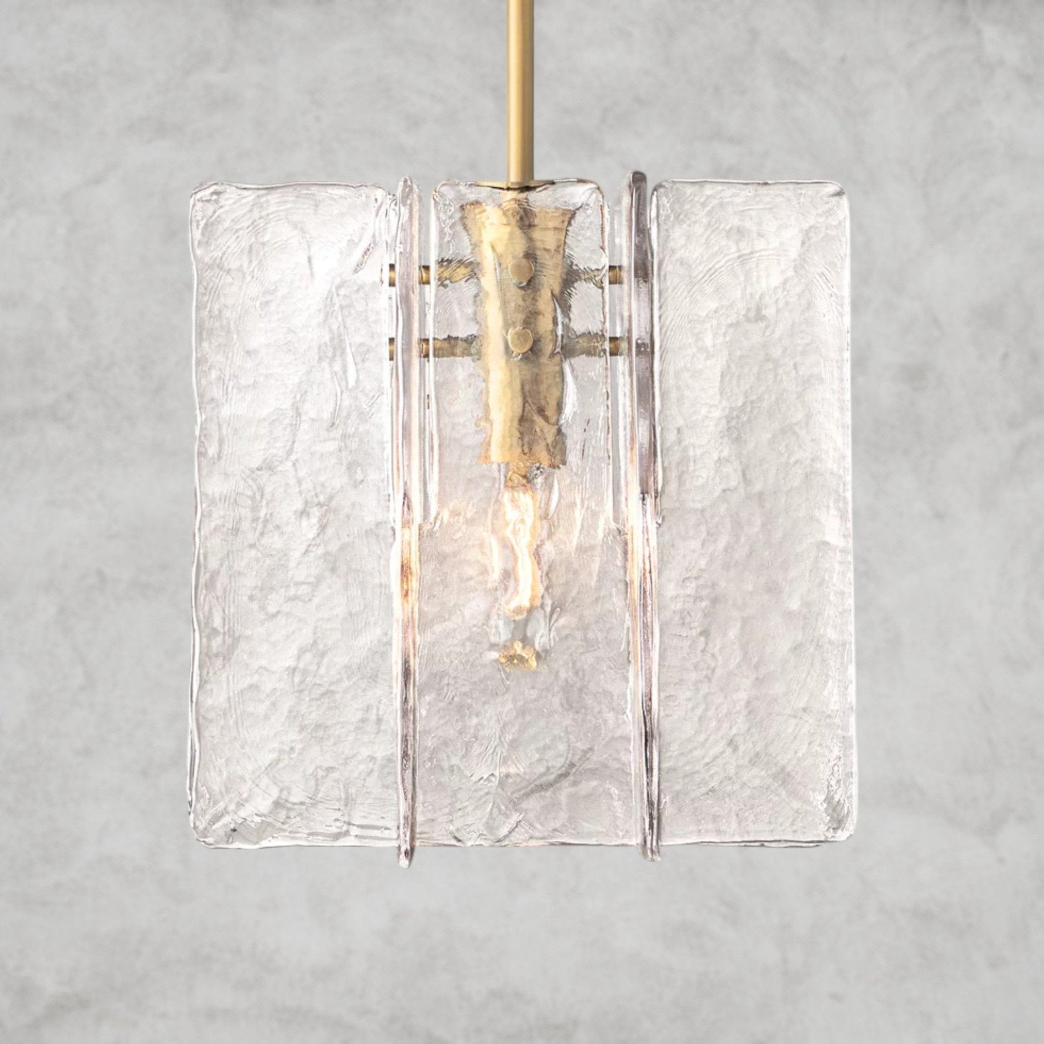 Lattlcy Clear Glass Pendant - fovolighting