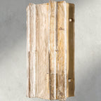 Lattlcy Clear Glass Sconce 15", 30" - fovolighting
