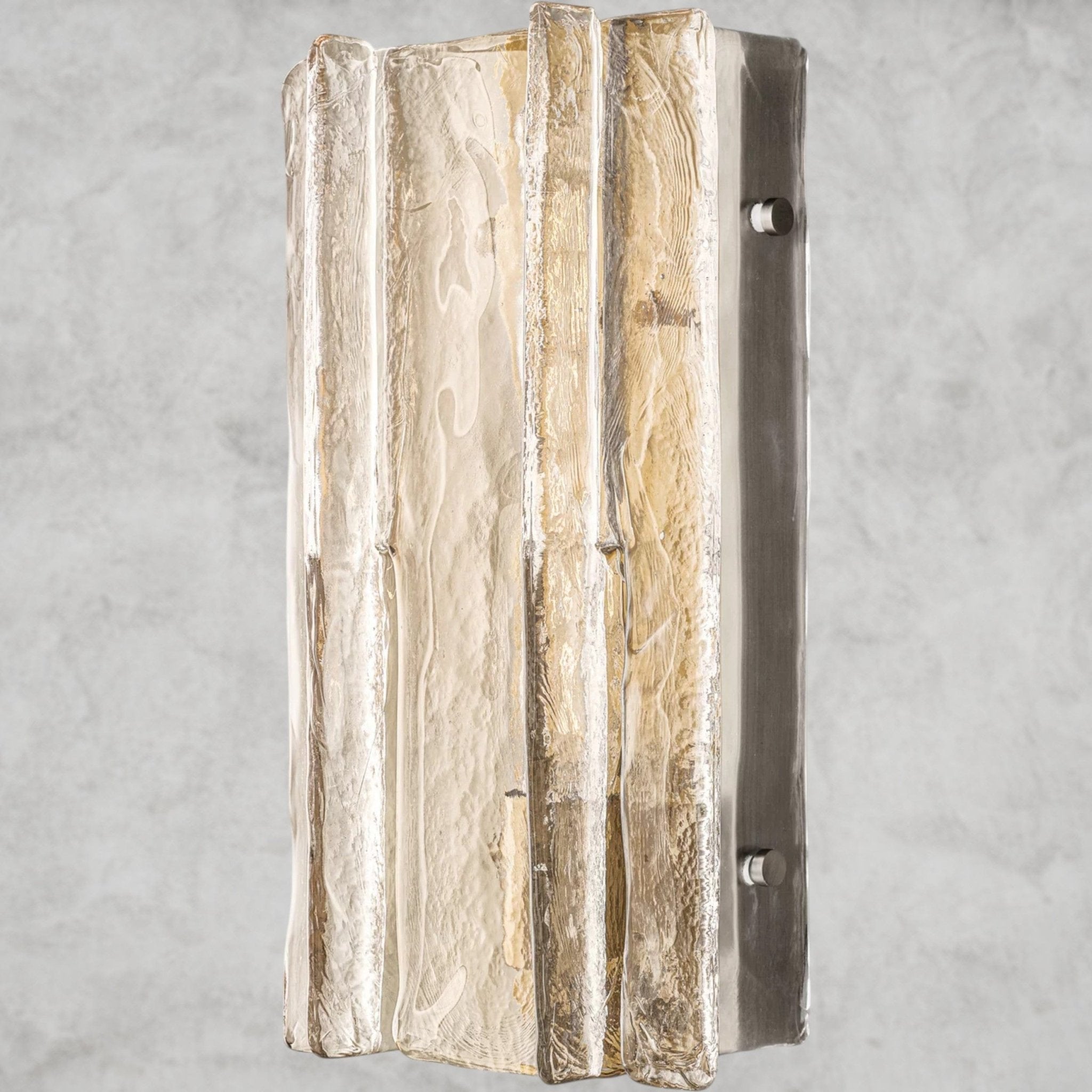 Lattlcy Clear Glass Sconce 15", 30" - fovolighting