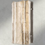Lattlcy Clear Glass Sconce 15", 30" - fovolighting