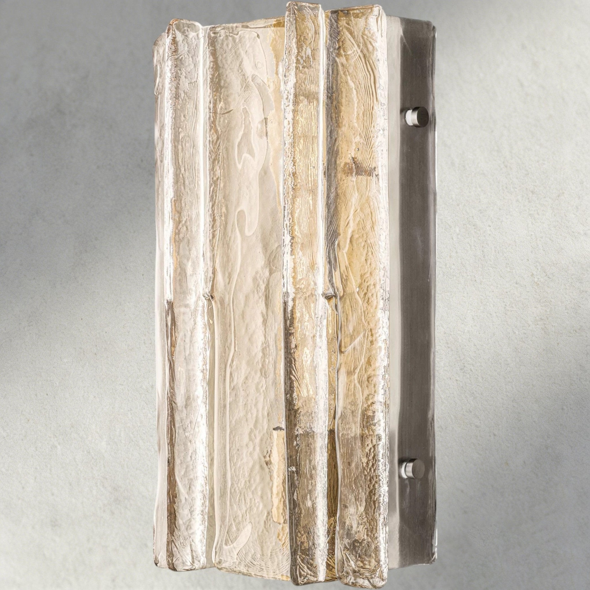 Lattlcy Clear Glass Sconce 15", 30" - fovolighting
