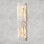 Lattlcy Clear Glass Sconce 15", 30" - fovolighting