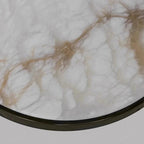 Laurel Marble Flush Mount - fovolighting