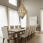 Lazzo Crystal Chandelier - fovolighting