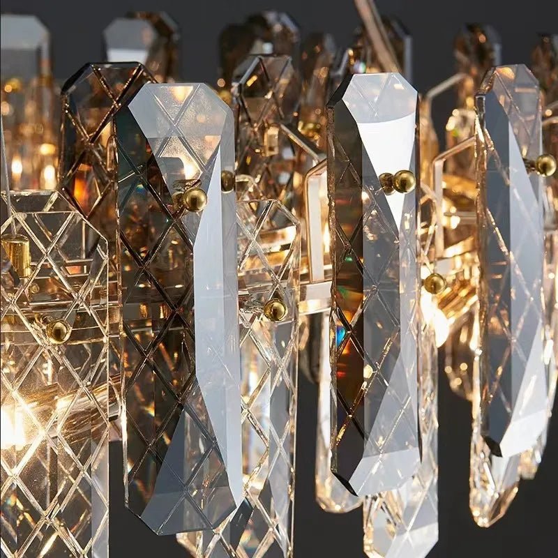 Lazzo Crystal Modern Chandelier - fovolighting